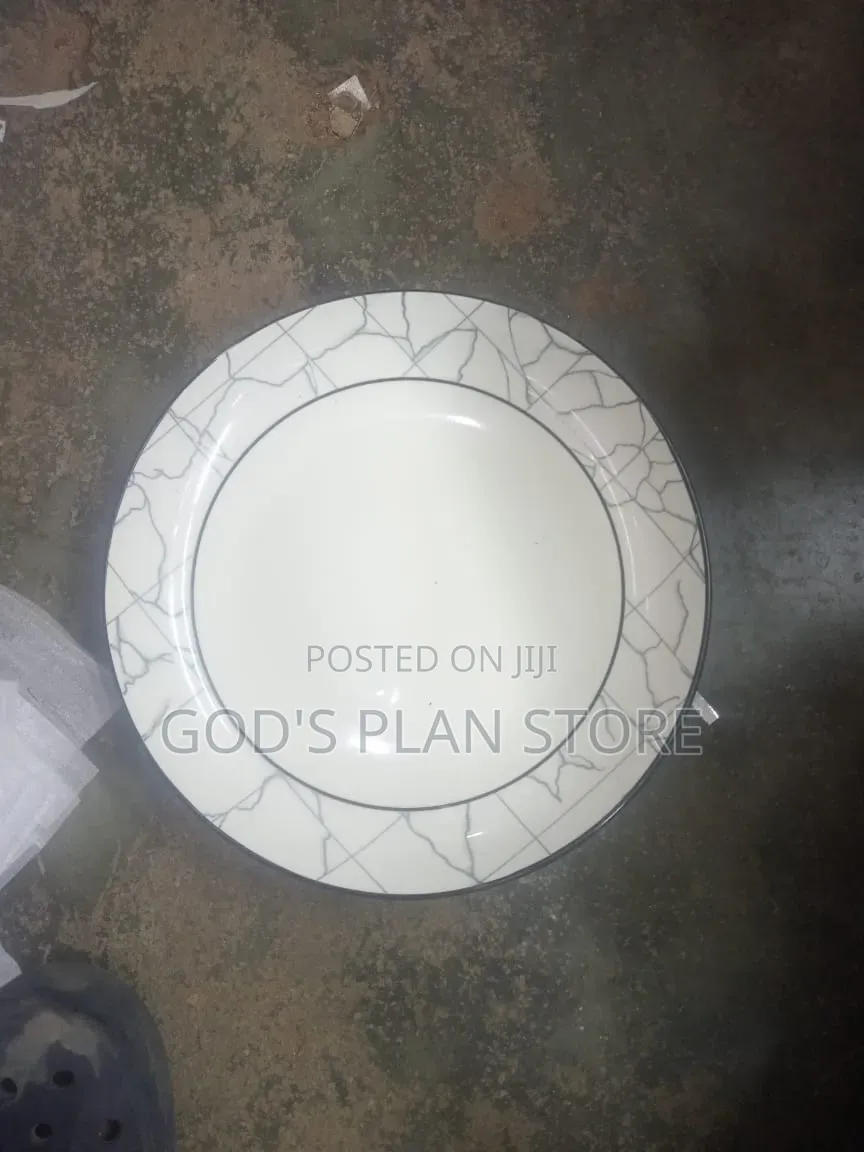 Luxury Design Ceramic Dinner Plates 12pcs