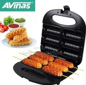 Avinas 6-in-1 Hot Dog/Sausage Waffle Maker