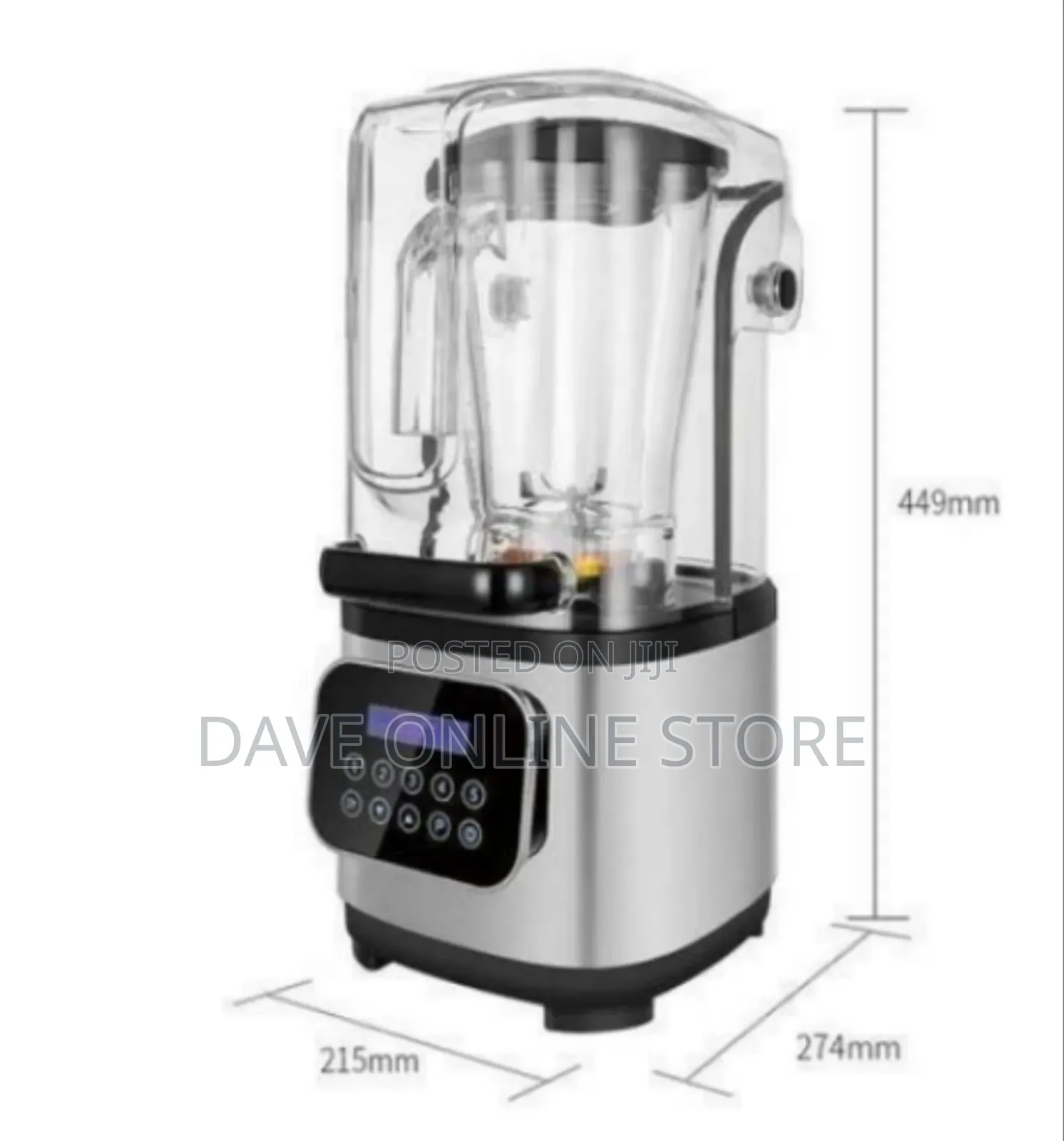 Professional High-Speed Sound-Shield Blender