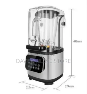 Professional High-Speed Sound-Shield Blender