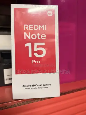 New Xiaomi Redmi Note 15 Pro 256 GB Red