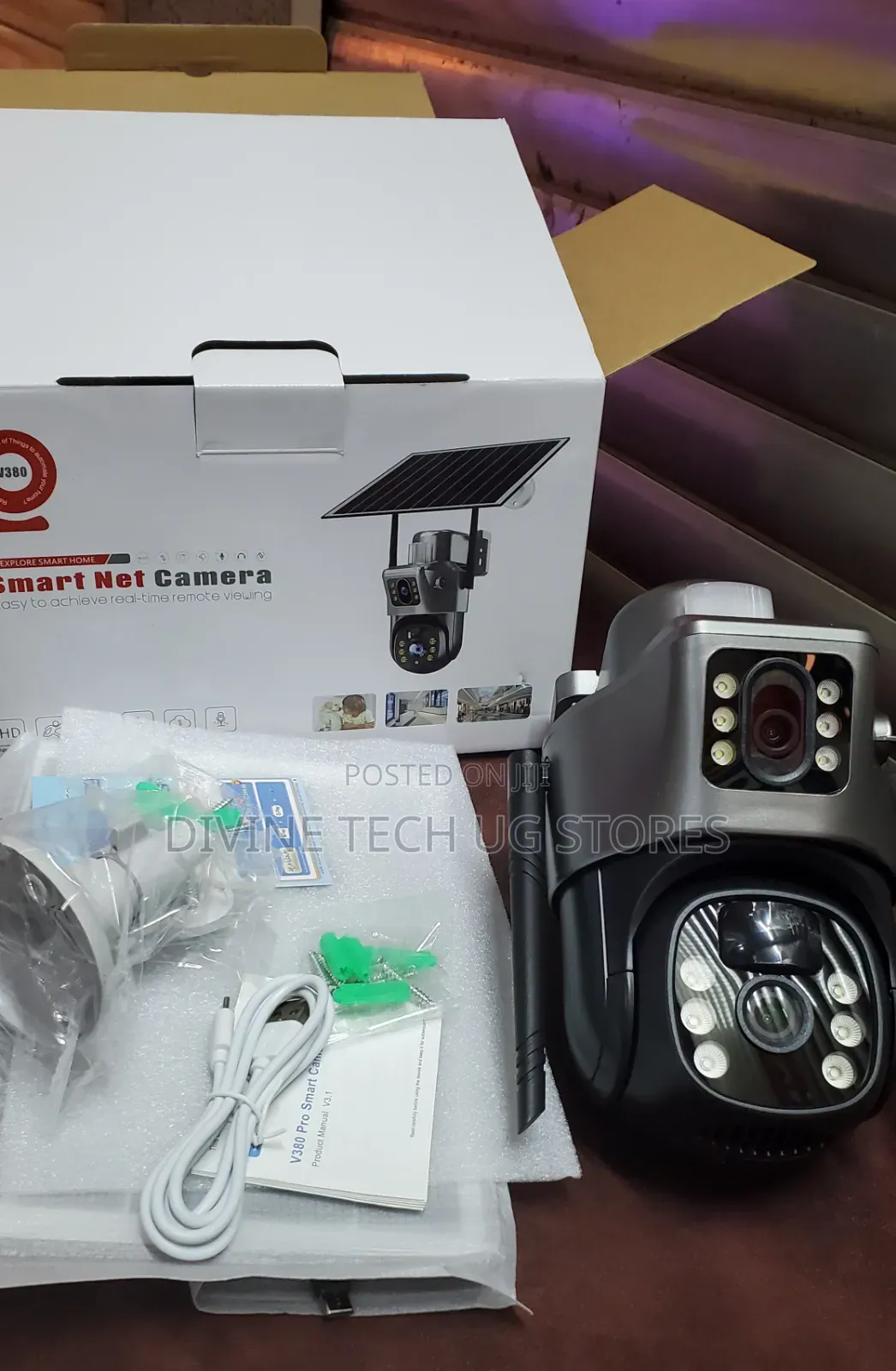 4g Solar Outdoor Ptz Camera -motion Tracker
