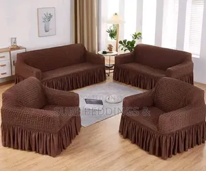 Brown 7 Sitters Chair Covers