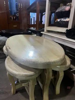 Stools/Wooden Tables on Sale