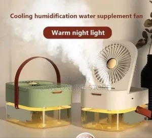 Multi-functional Desktop Misting Fan And Humidifier