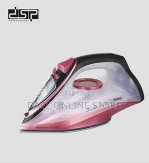 DSP Professional Cordless Steam Iron With Rapid Charging Base