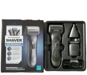 Professional 3-in-1 Rechargeable Grooming Kit and Shaver