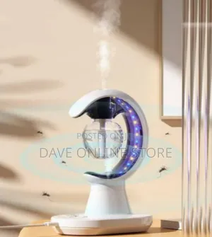 Modern C-Shaped Electric Diffuser and Ambient Light