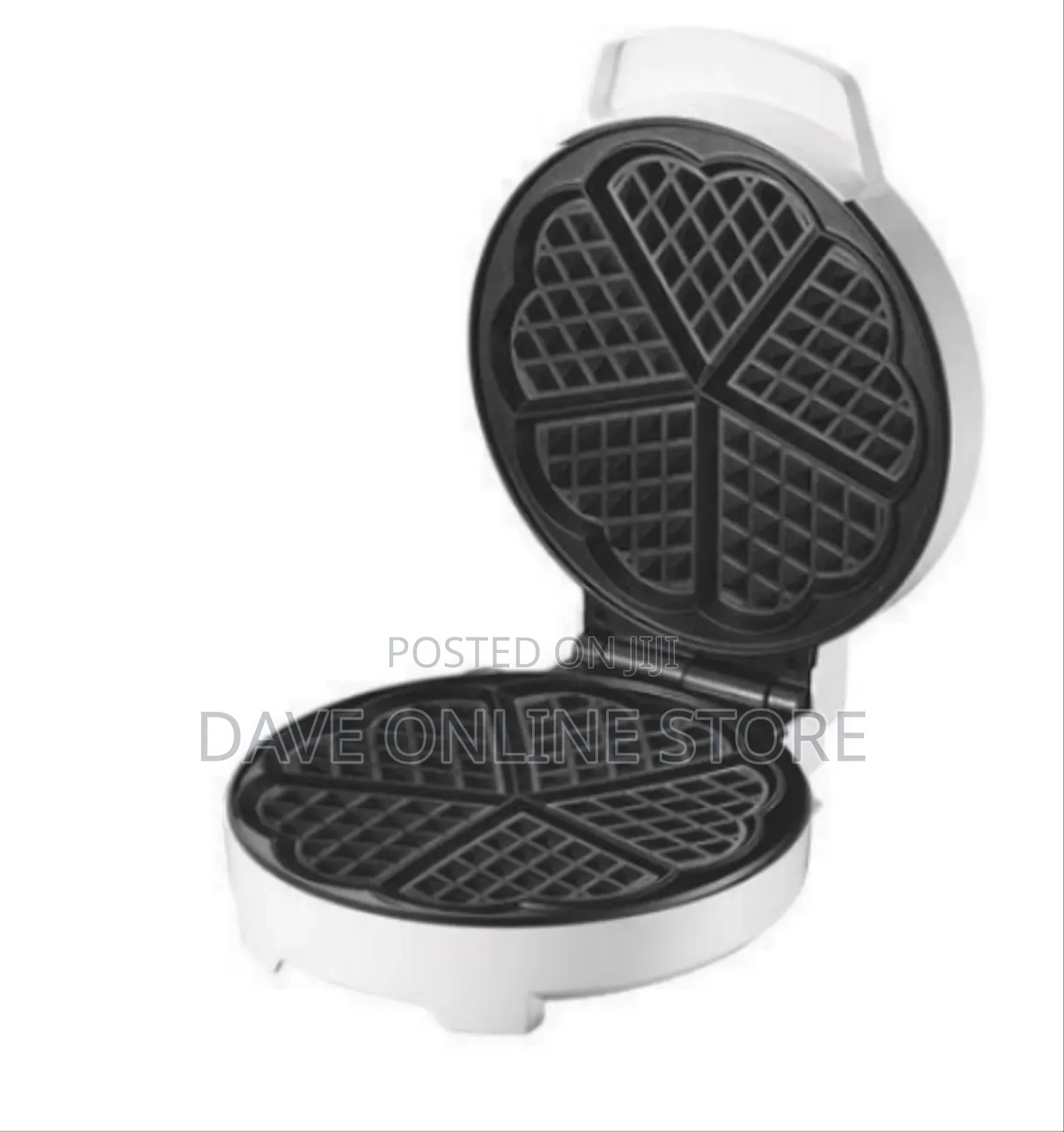 DSP Premium Heart-Shaped Waffle Maker