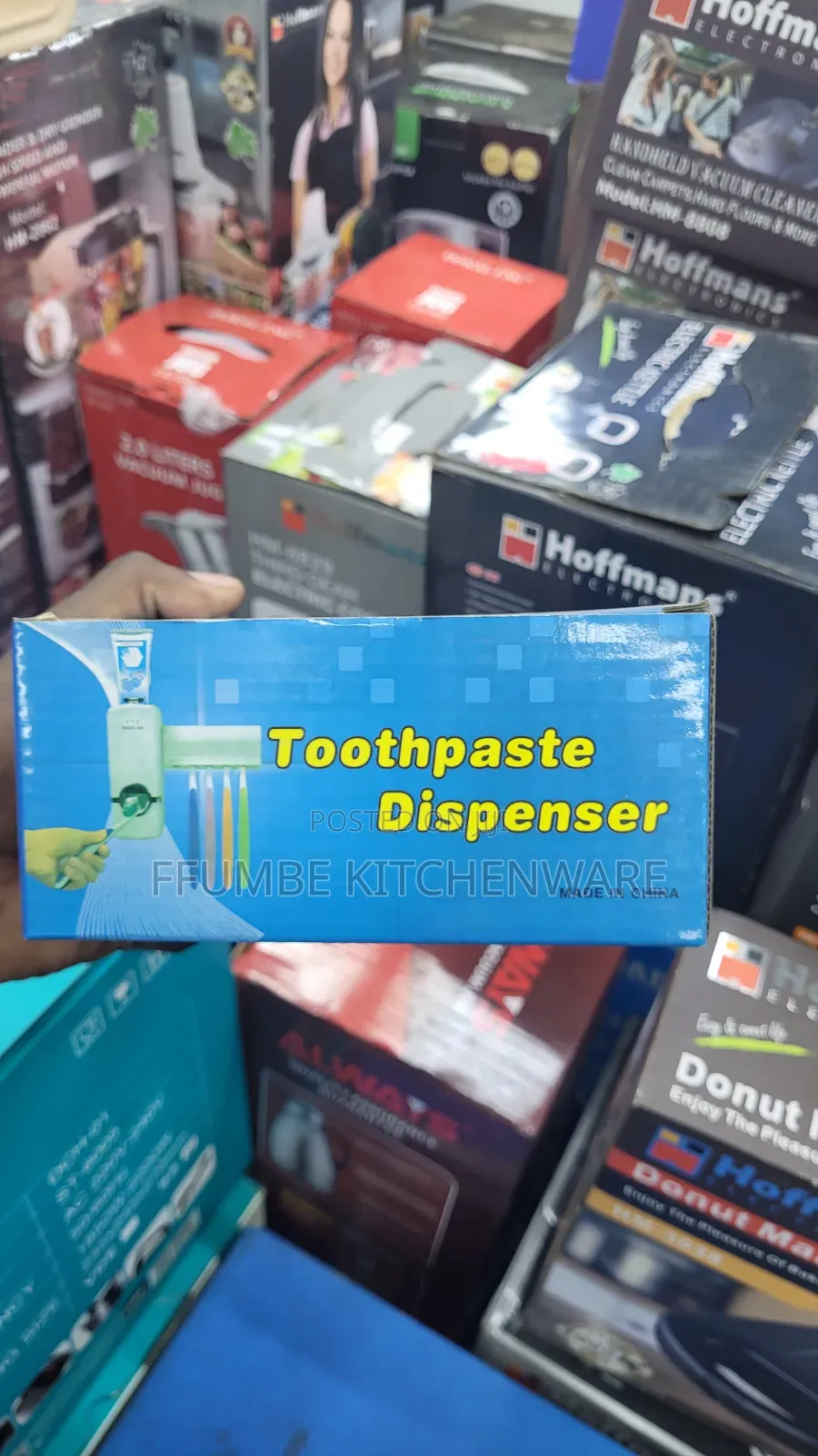 Automatic Tooth Paste Dispenser