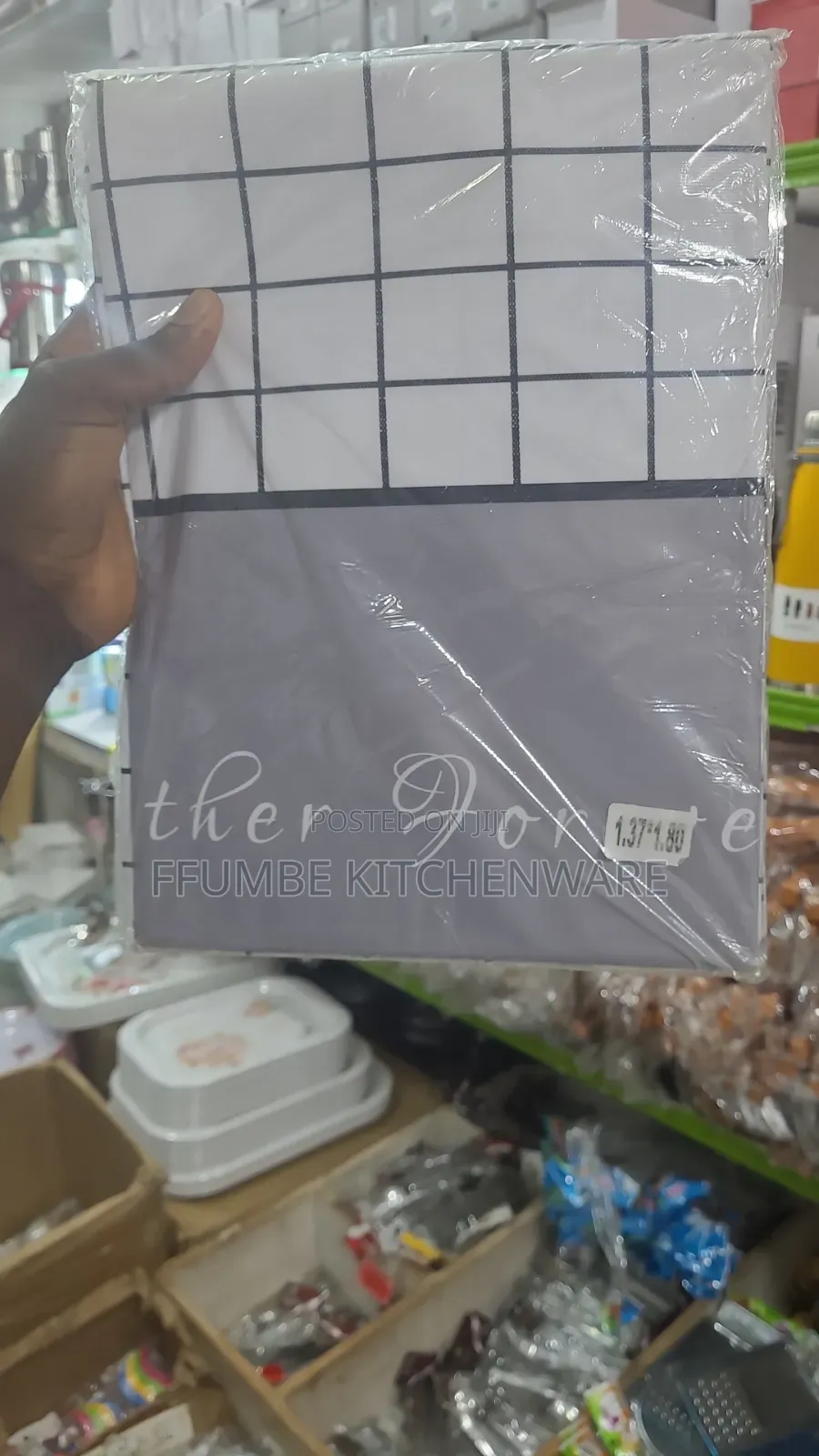 Table Cloth Water Proof 6 Siter