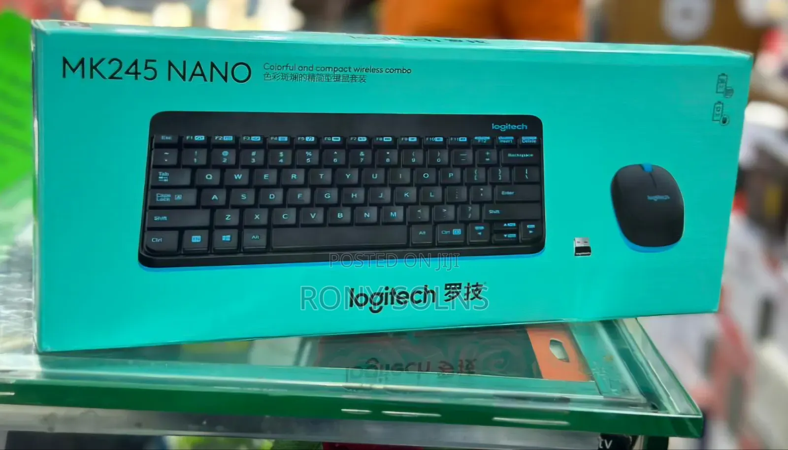 Logitech Mk245 Nano Wireless Keyboard + Mouse Combo