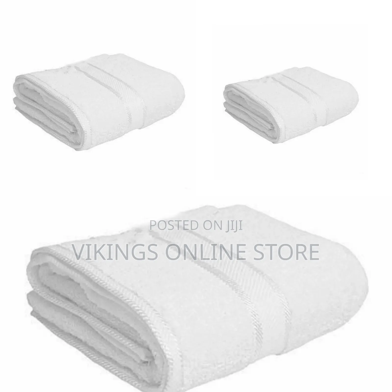 Elegant and Soft Bath Towel-White