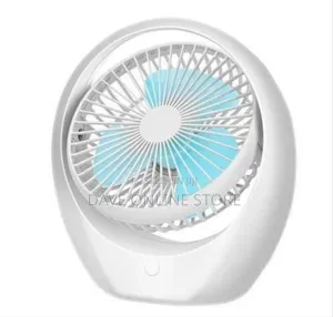 Modern Portable Desk Fan With Adjustable Tilt -