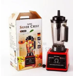 Silver Crest High-Performance Commercial Blender and Food Processor