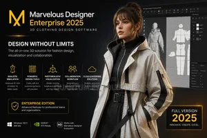 Marvelous Designer Enterprise 2025 Full | 3d Clothing Design Software