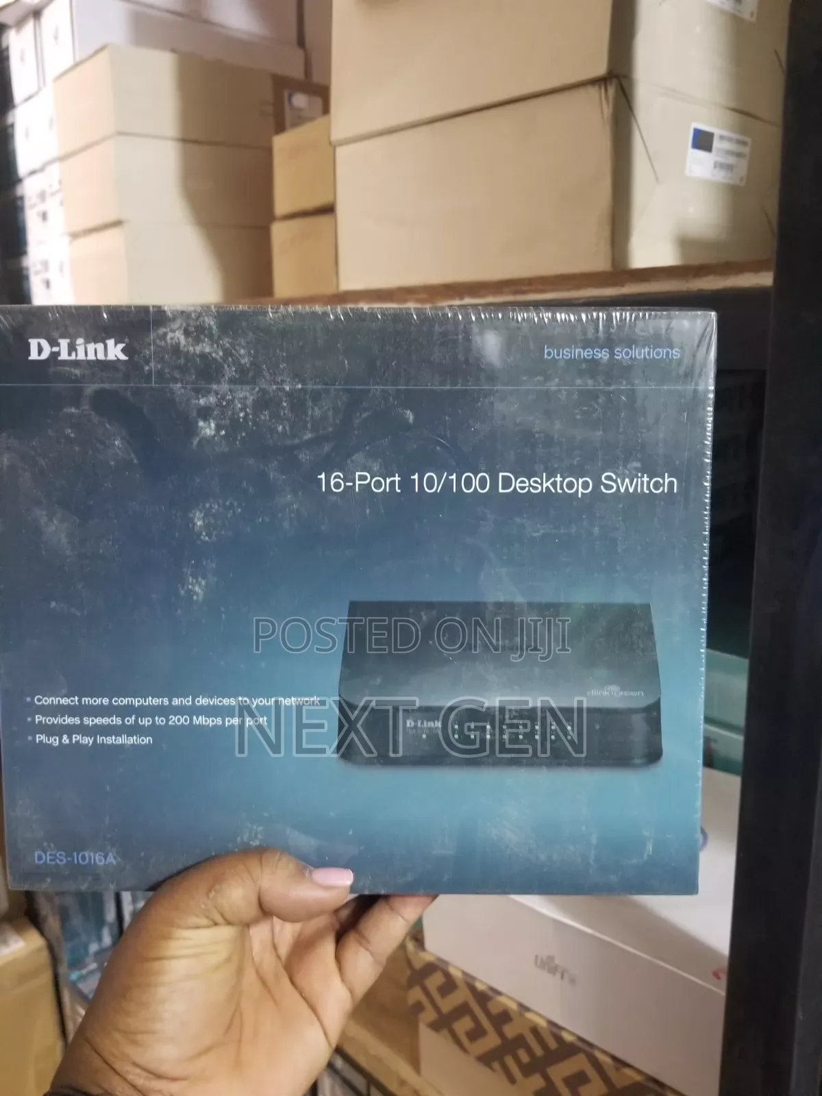 D-Link 16port 10/100 Desktop Switch