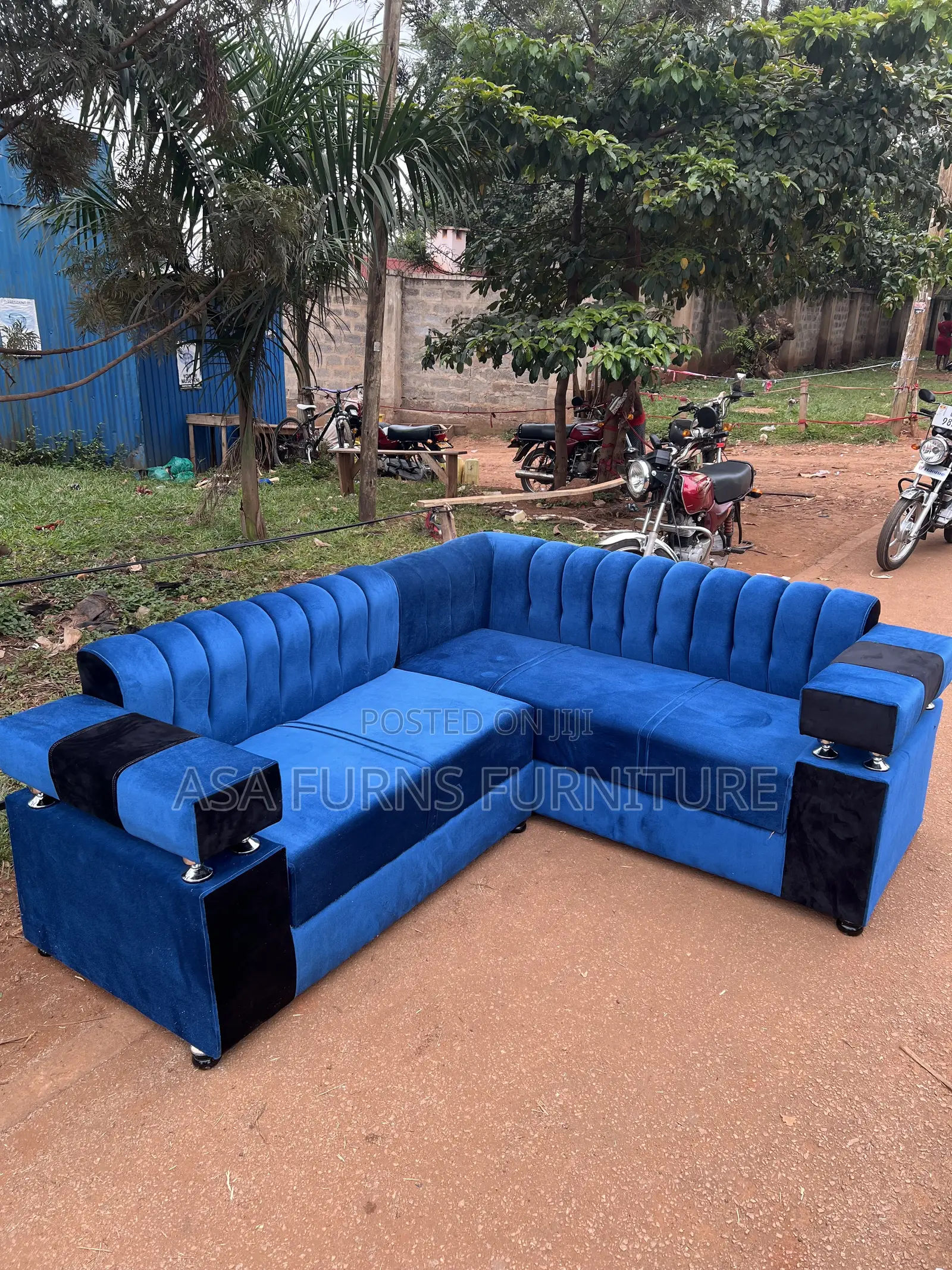 Mixed Colors of L Sofa Set