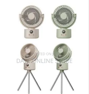 Versatile Portable Tripod Fan With Digital Display