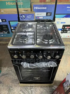 Sony Cooker 50*50,3gas + 1hotplate,Electric Oven,Stainless Steel Top.