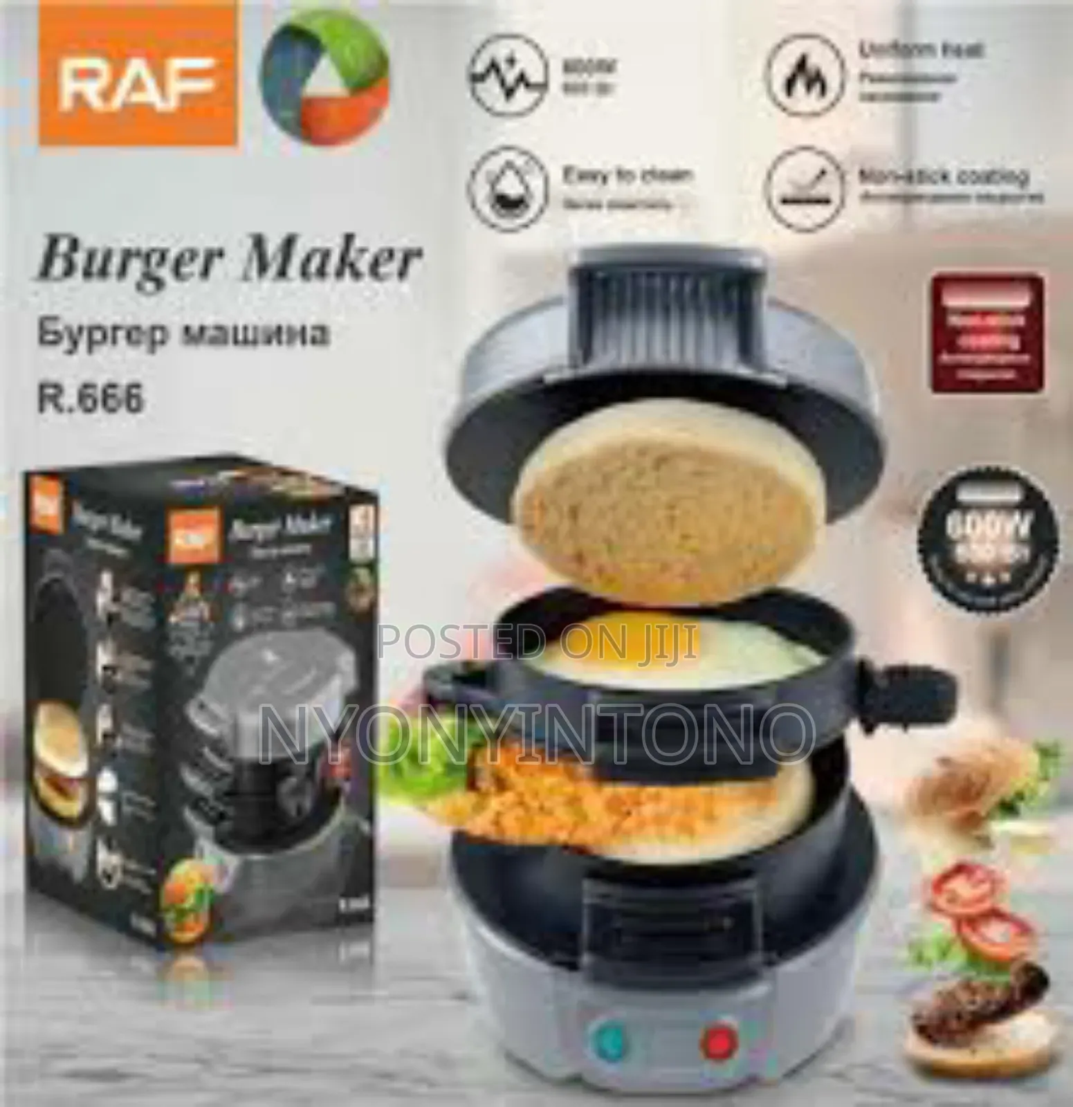 Raf High Quality Burger Maker