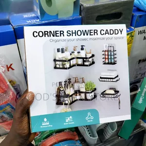 5pcs Corner Shower Caddy Bathroom Rack