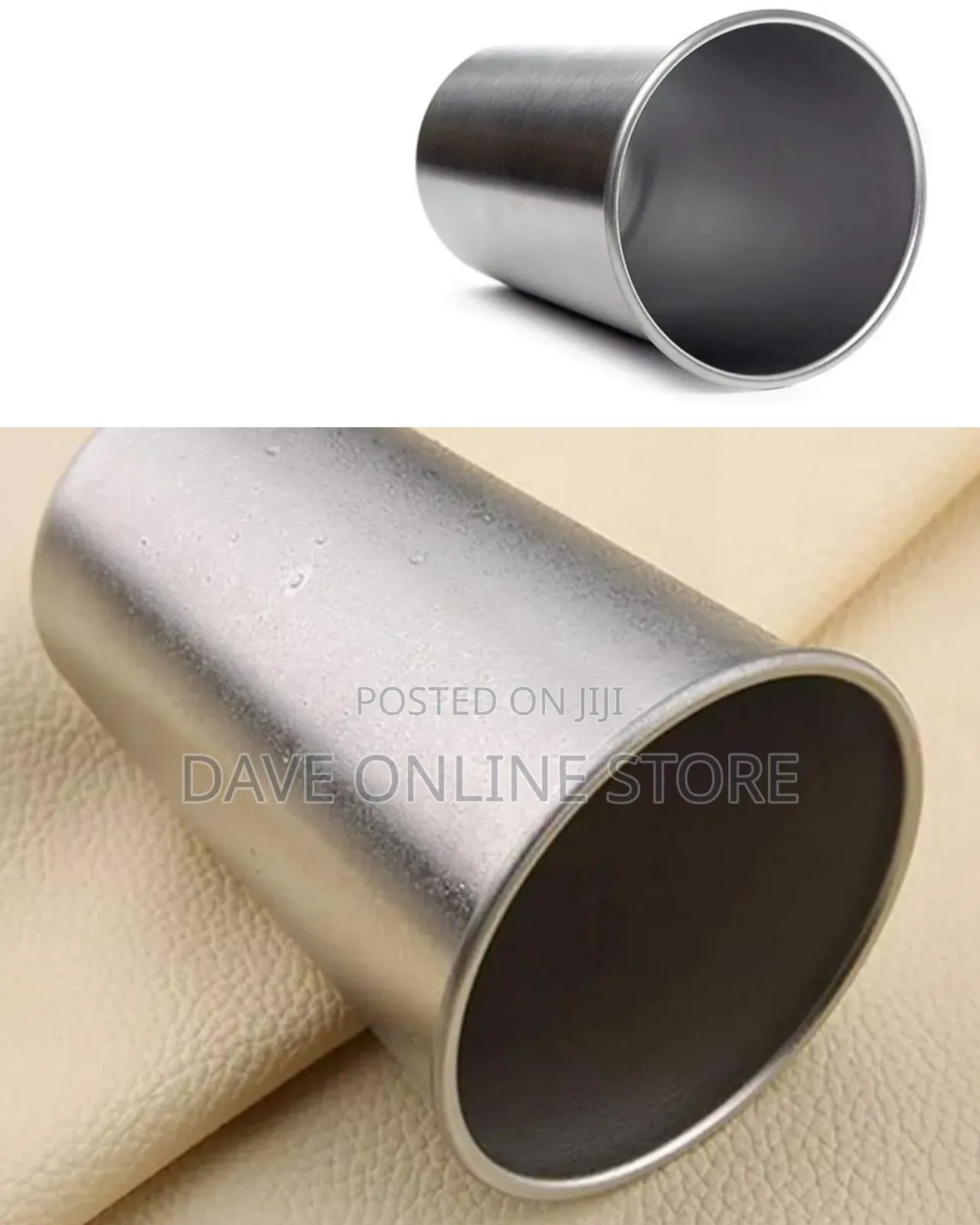 12 PCS 200mls Stainless Steel Pint Cups Water Glass