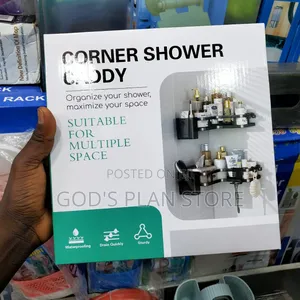 2pcs Corner Shower Caddy Organizer