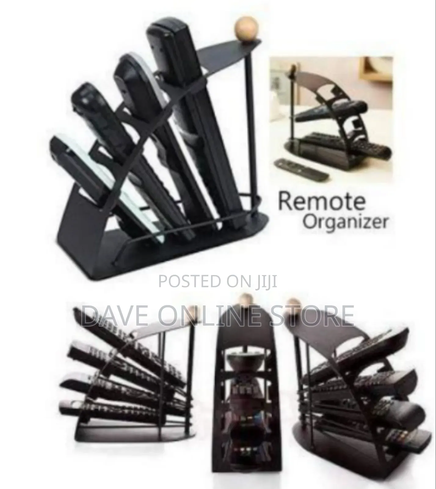 Sleek Multi-Tier Remote Control Organizer / Desk Caddy