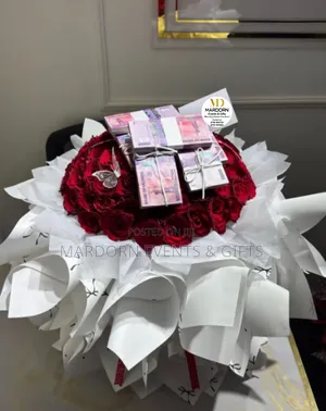 Flowers Bouquets With Cash