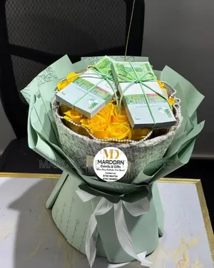 Flowers Bouquets With Cash