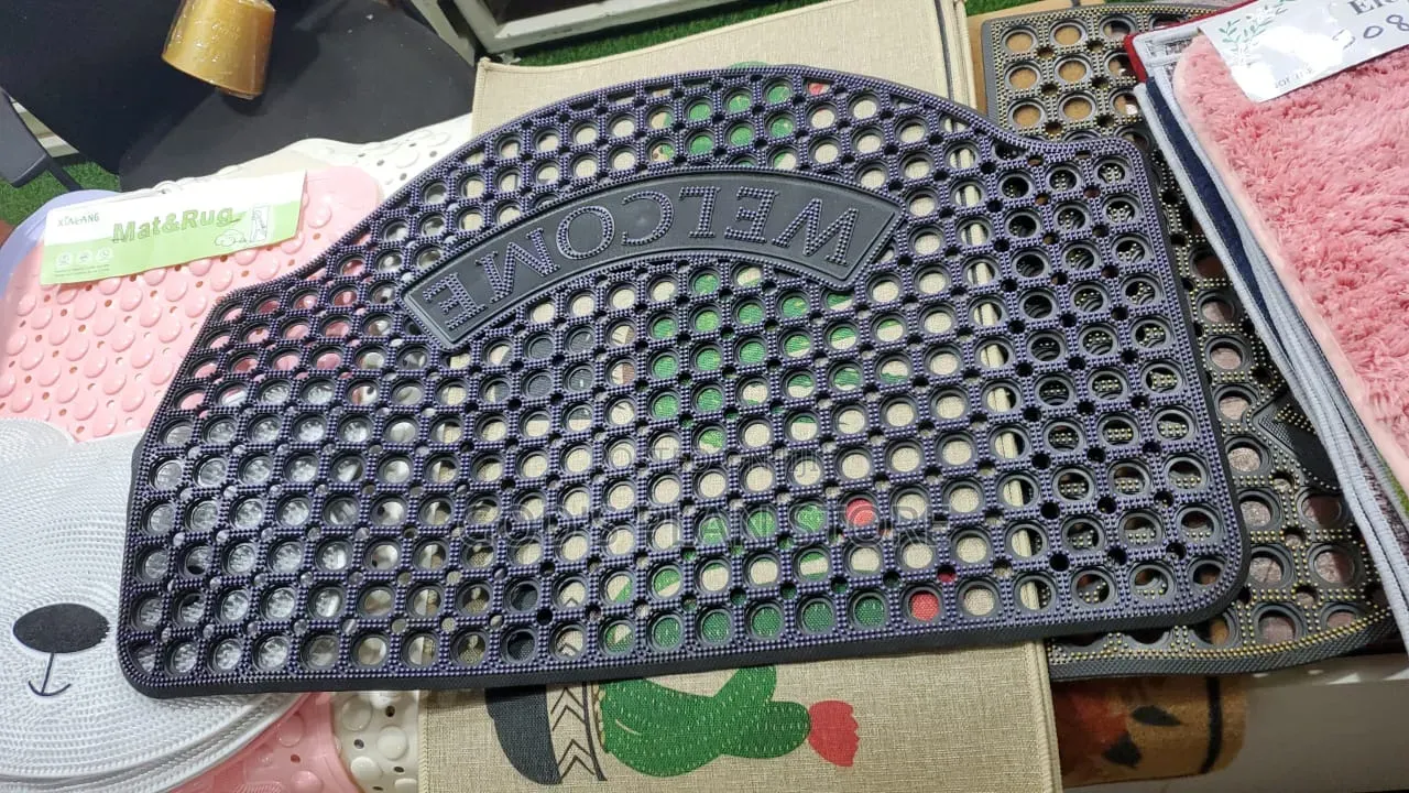Half-Round Welcome Doormats Rubber Doormat