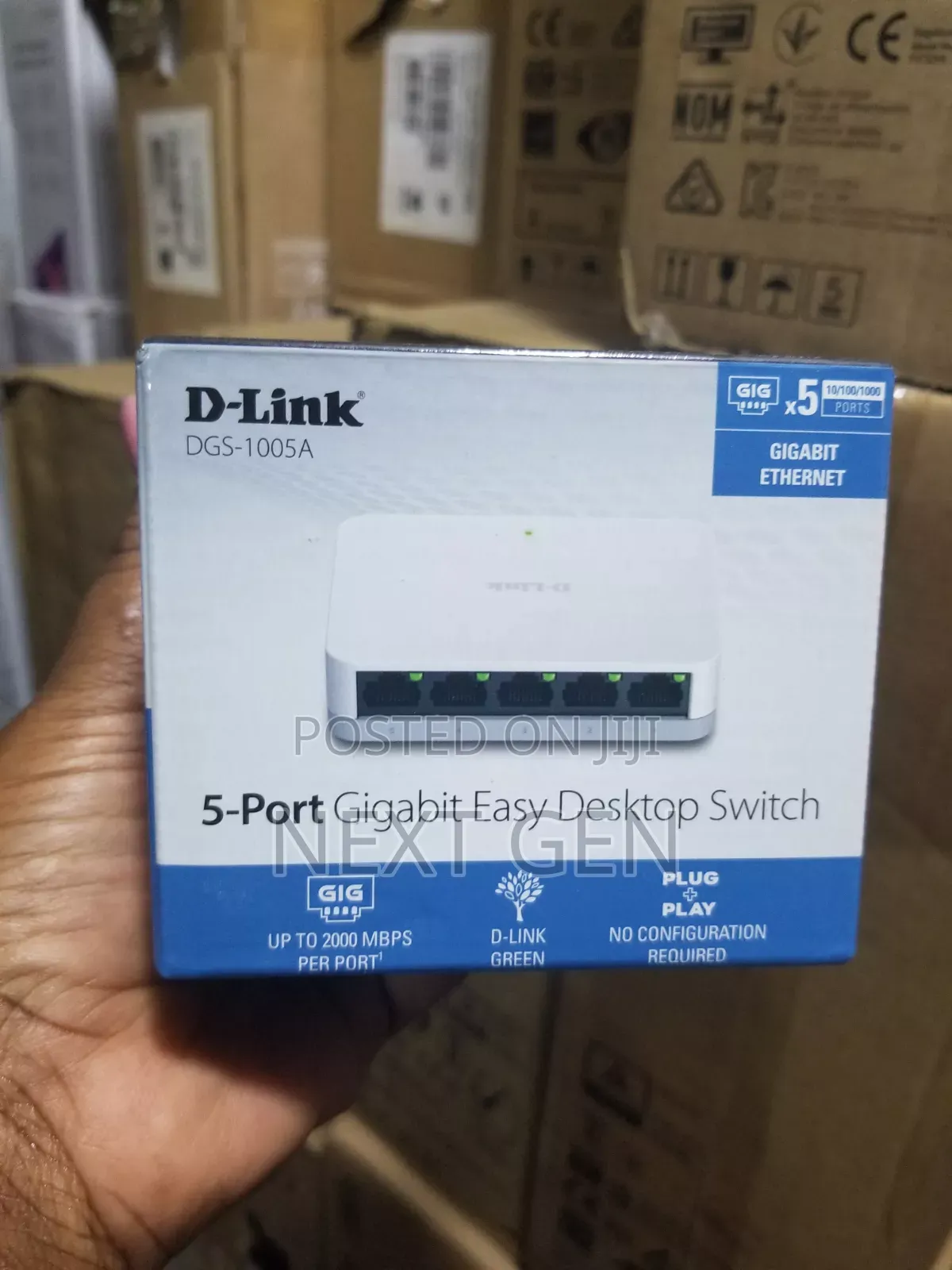 D-Link 5port Gigabit Desktop Switch
