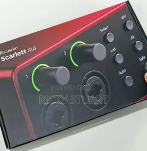 Focusrite Scarlett 4i4 4th Gen Usb Audio Interface