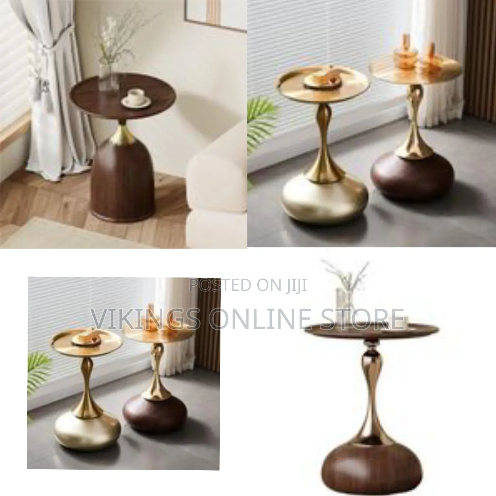 Elegant Modern Round Side/End Table