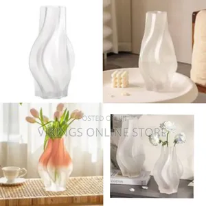 Modern Swirl Decorative Vase - Multicolor