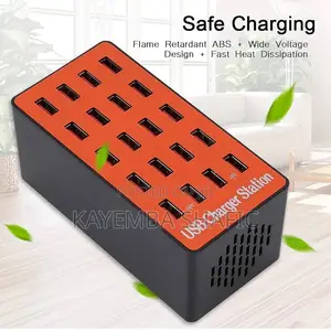 100w 20-Port Intelligent Usb Charging Station Hub