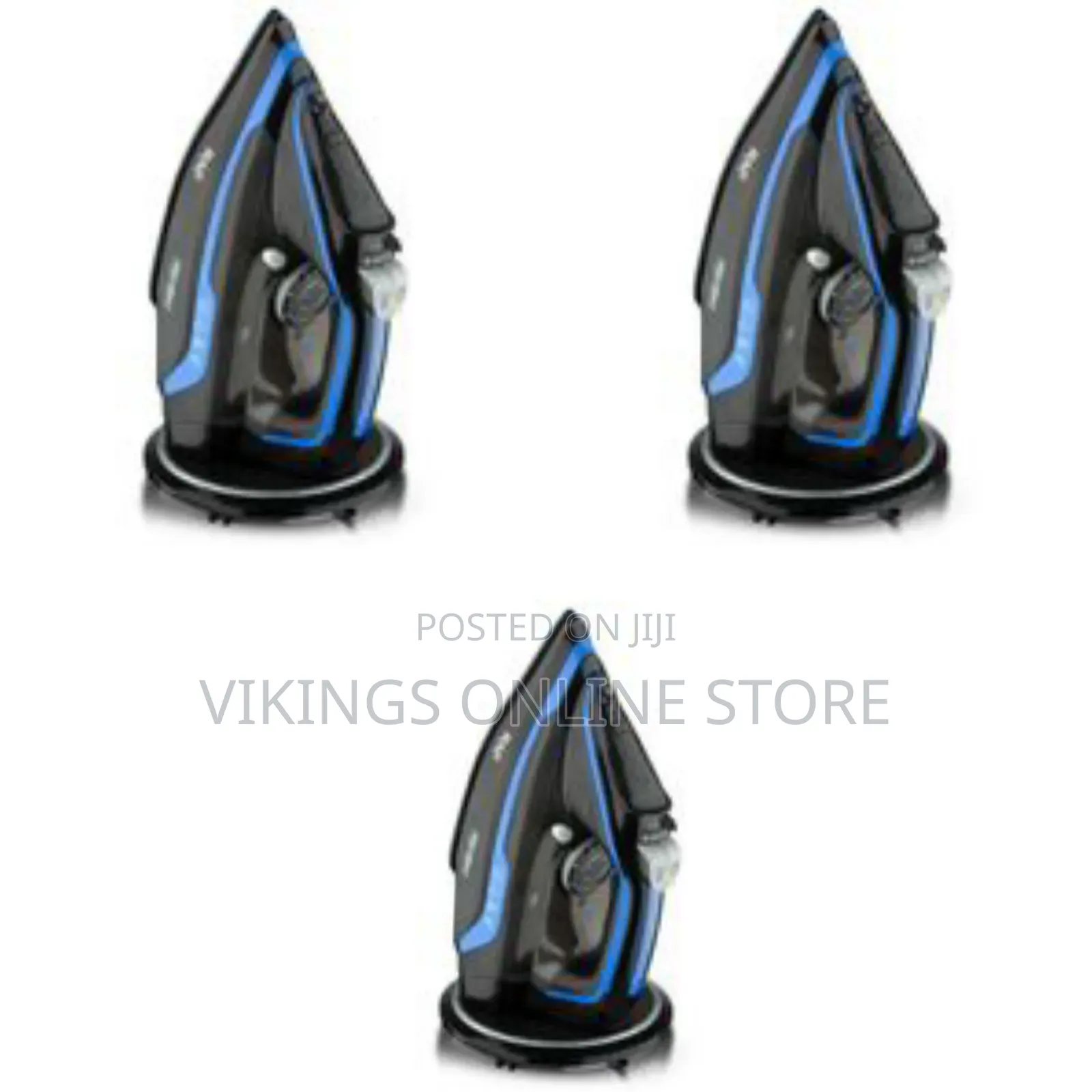 Raf Cordless Electric Steam Iron With Charging Base - Multicolor
