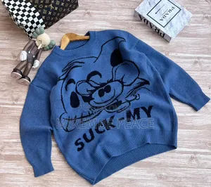Graphic Intarsia Knitted Sweaters