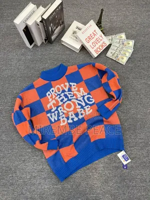 Graphic Intarsia Knitted Sweaters
