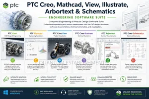 PTC Creo, Mathcad, View, Illustrate, Arbortext Schematics | Suite