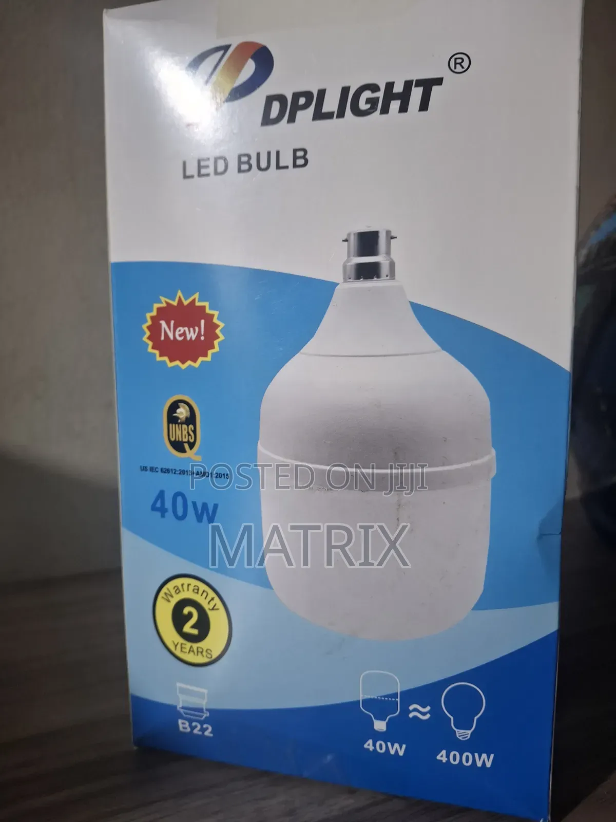 Dplight 40w Rechargeable High-Power Led Bulb
