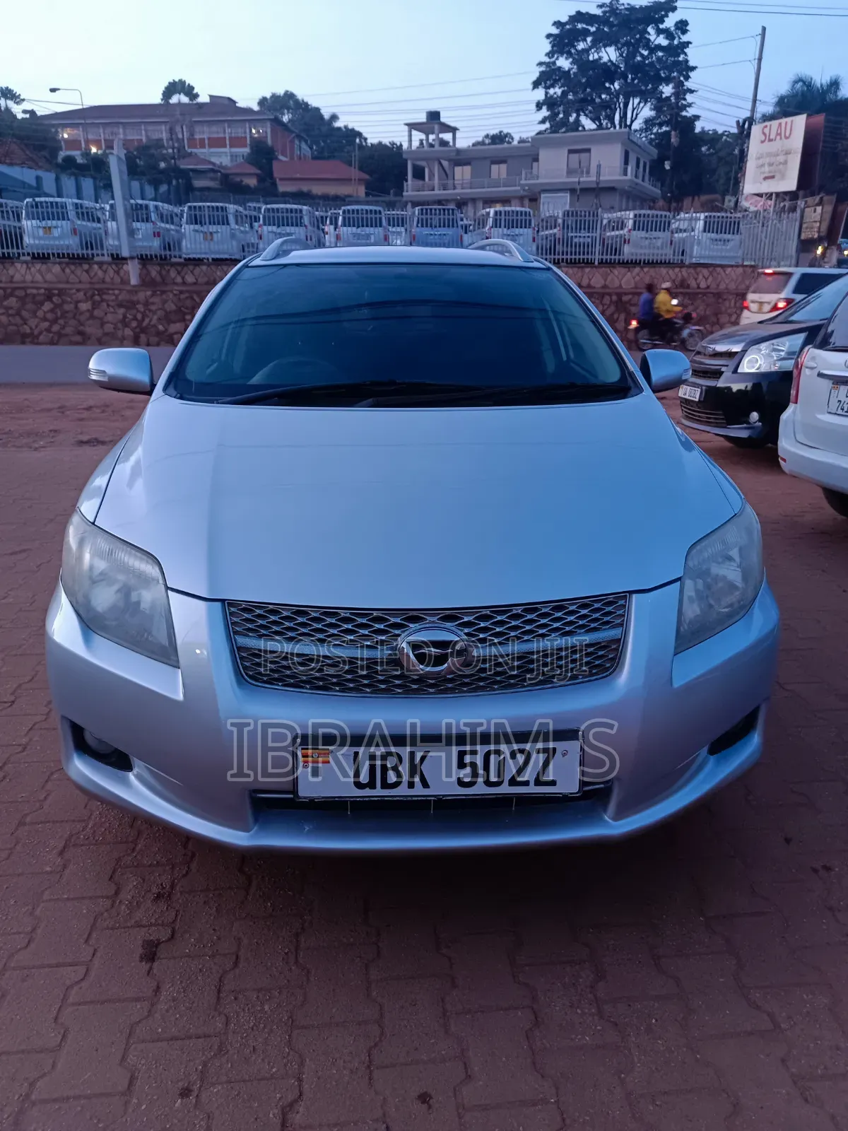 Toyota Corolla Fielder 2010 Silver