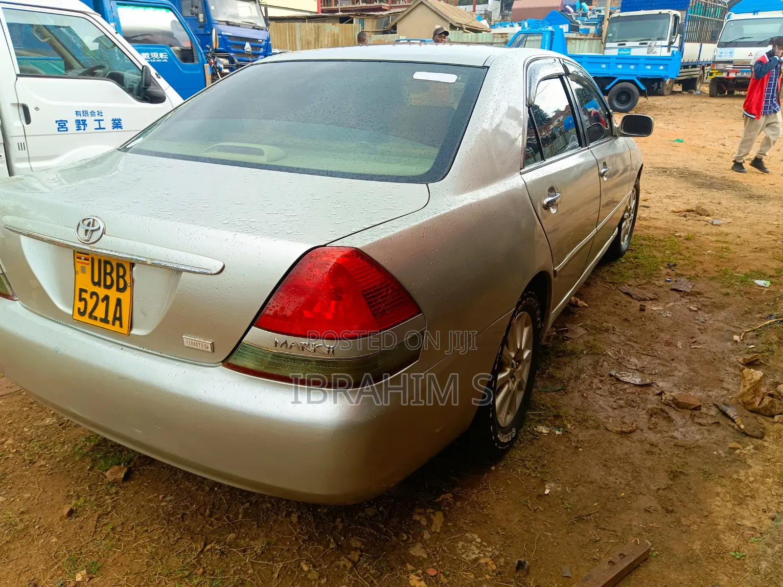 Toyota Mark II 2003 Silver