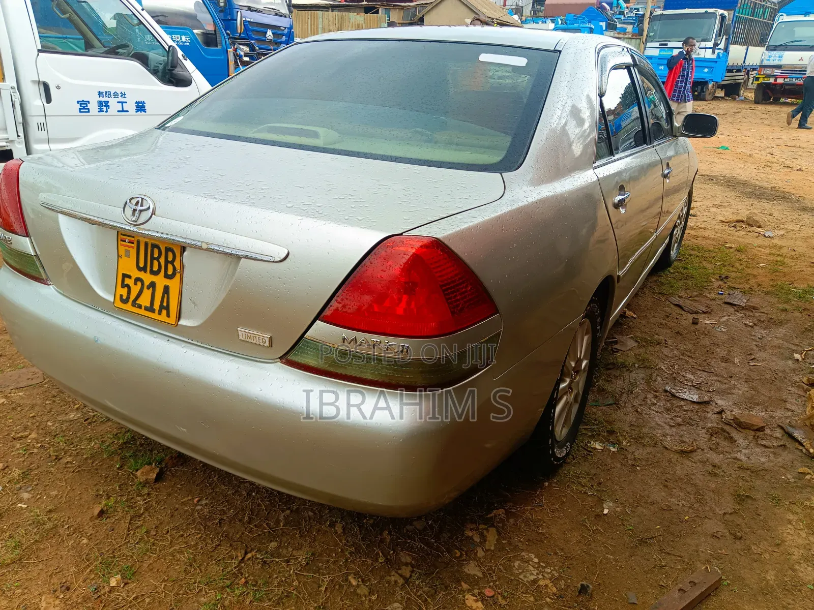 Toyota Mark II 2003 Silver