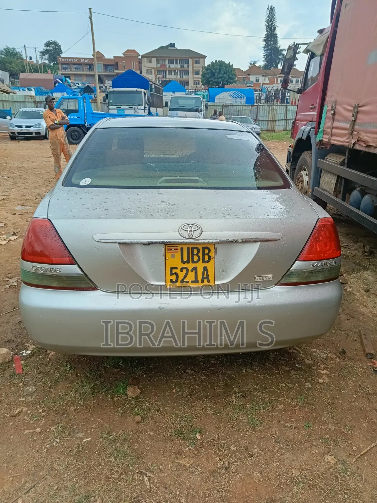 Toyota Mark II 2003 Silver