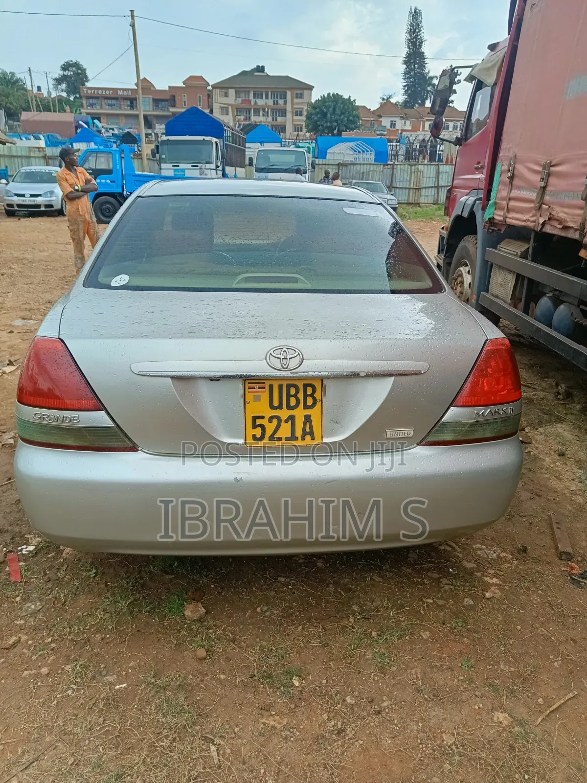 Toyota Mark II 2003 Silver