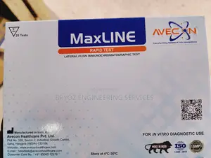 Typhoid Ab Maxline Rapid Test Kit - Tests 40