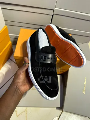 Louis Vuitton Coffee Brown Suede Casual Slip-on Loafers.
