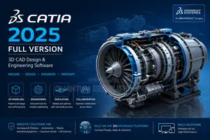 Ds Catia 2025 Full Version | 3d Cad Design and Engineering Software
